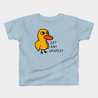 Got Any Grapes Duck Song Kids T-Shirt